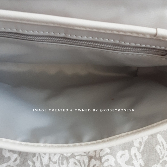 New Coach Taylor City Straw Clutch with White, & Python Embossed Trim Wristlet - Picture 6 of 8